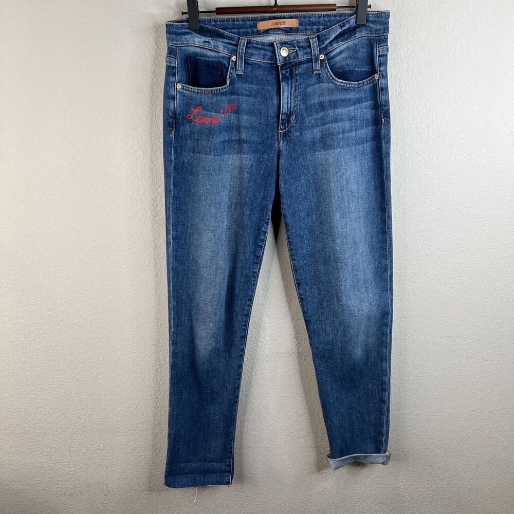 joes jeans Love Em The Smith Mid Rise Straight Ankle Size 27